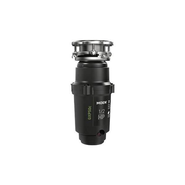 Shop Moen Gxp50c Gx Pro 1 2 Hp Continuous Garbage Disposal With A Vortex Stainless Steel Overstock 16321591