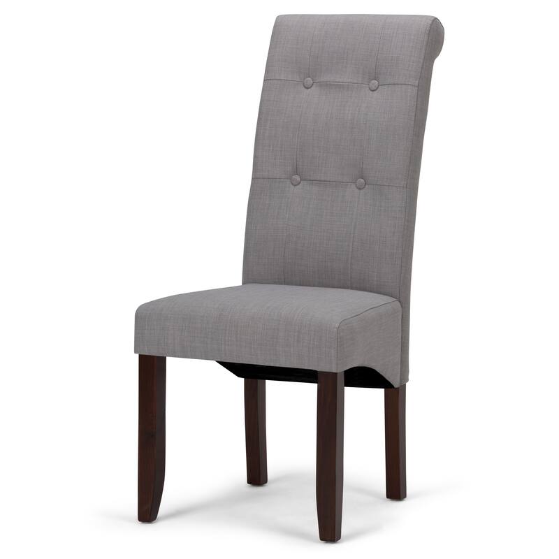 WYNDENHALL Essex Deluxe Tufted Parson Chair (Set of 2) - 18.9"w x 19.3"d x 42.1"h