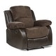 preview thumbnail 5 of 22, Fremont & Park Lucca Reclining Chair Chocolate
