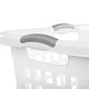preview thumbnail 6 of 5, STERILITE 71 Liter Ultra Laundry Baskets, White - Case of 6