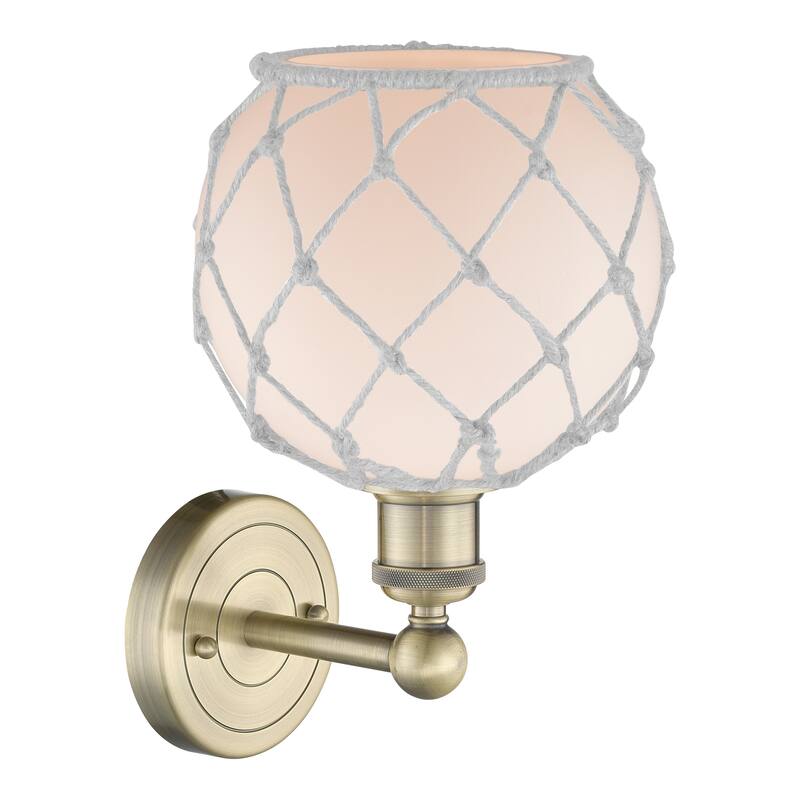 Innovations Lighting Endless Possibilities Edison - Farmhouse Rope - 1 Light 8" Sconce