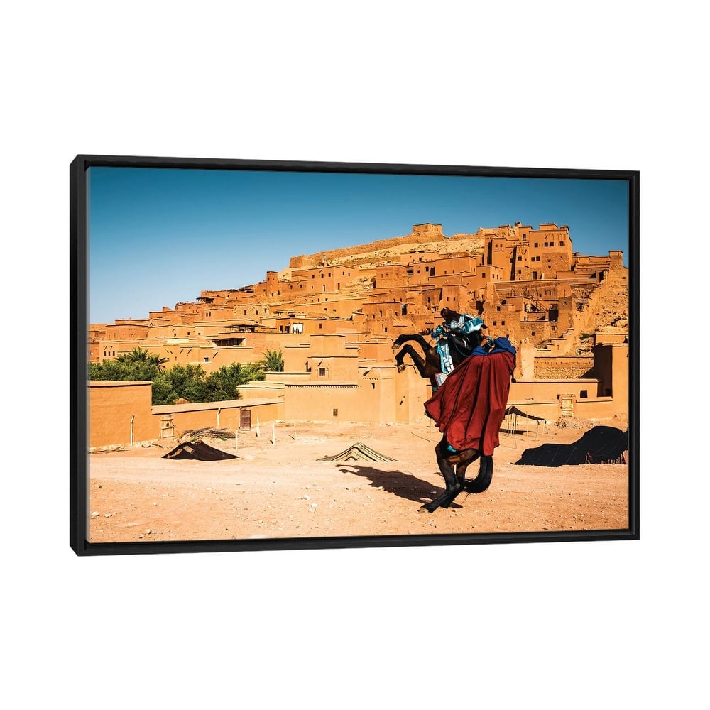 iCanvas "The Rampant Horse, Morocco II" by Matteo Colombo Framed