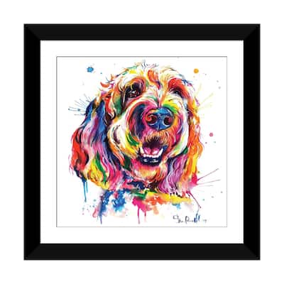 iCanvas "Goldendoodle" by Weekday Best