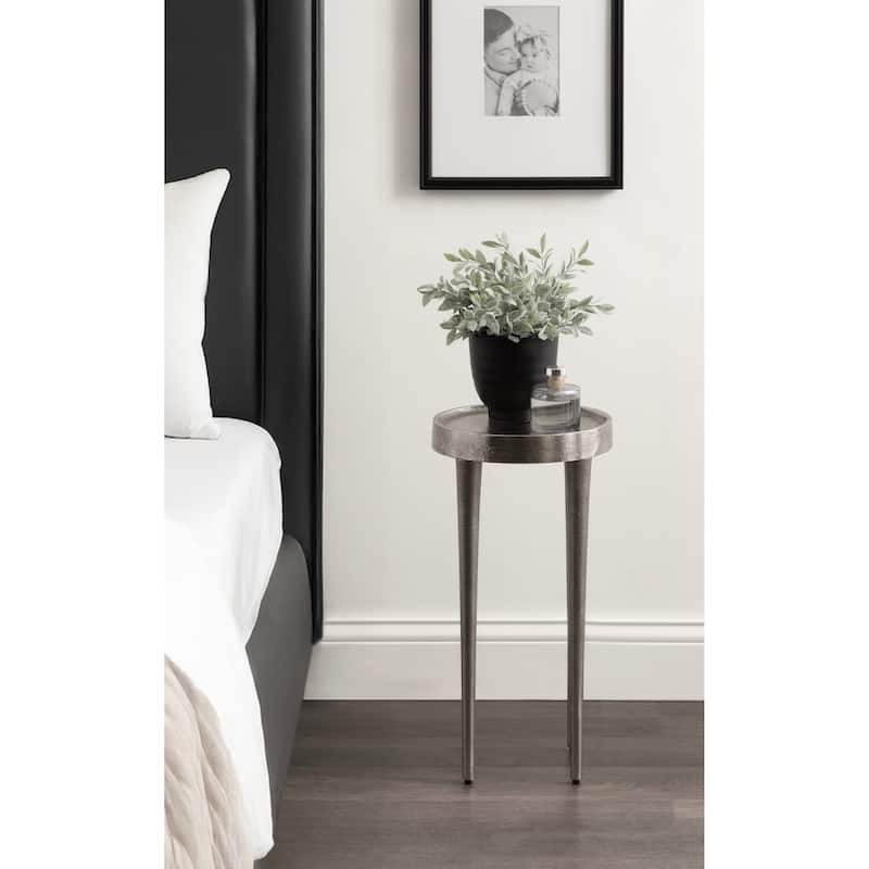 Kate and Laurel Rava Metal Drink Table