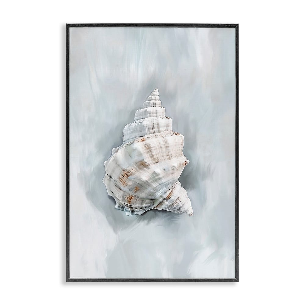 Stupell Conch Seashell Mirage Framed Giclee Art Design By Ramona Murdock