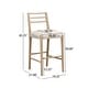 preview thumbnail 13 of 22, Christopher Knight Home - Adaline Modern Upholstered Counter Stool Set of 2 with Ladder Back