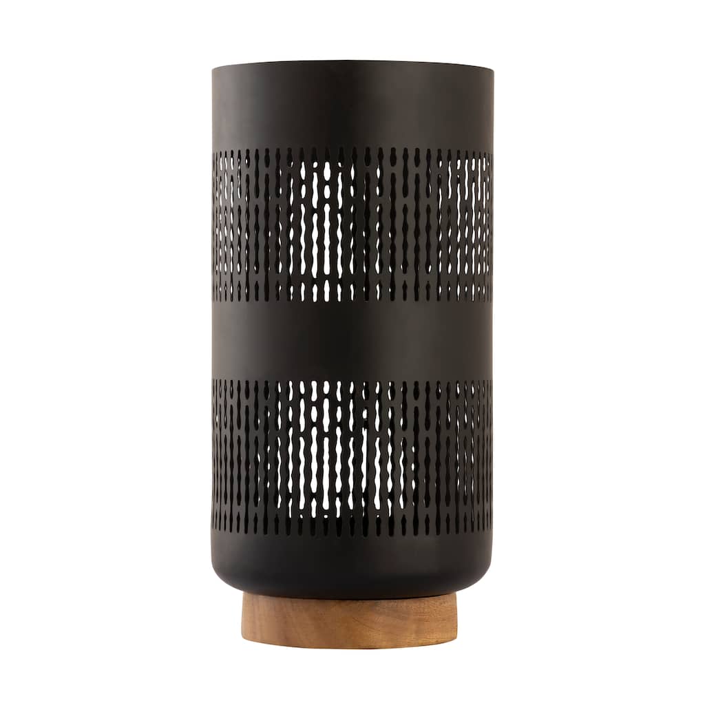 Atlas Terrell Hurricane Metal Candleholder - 14 inch Tall