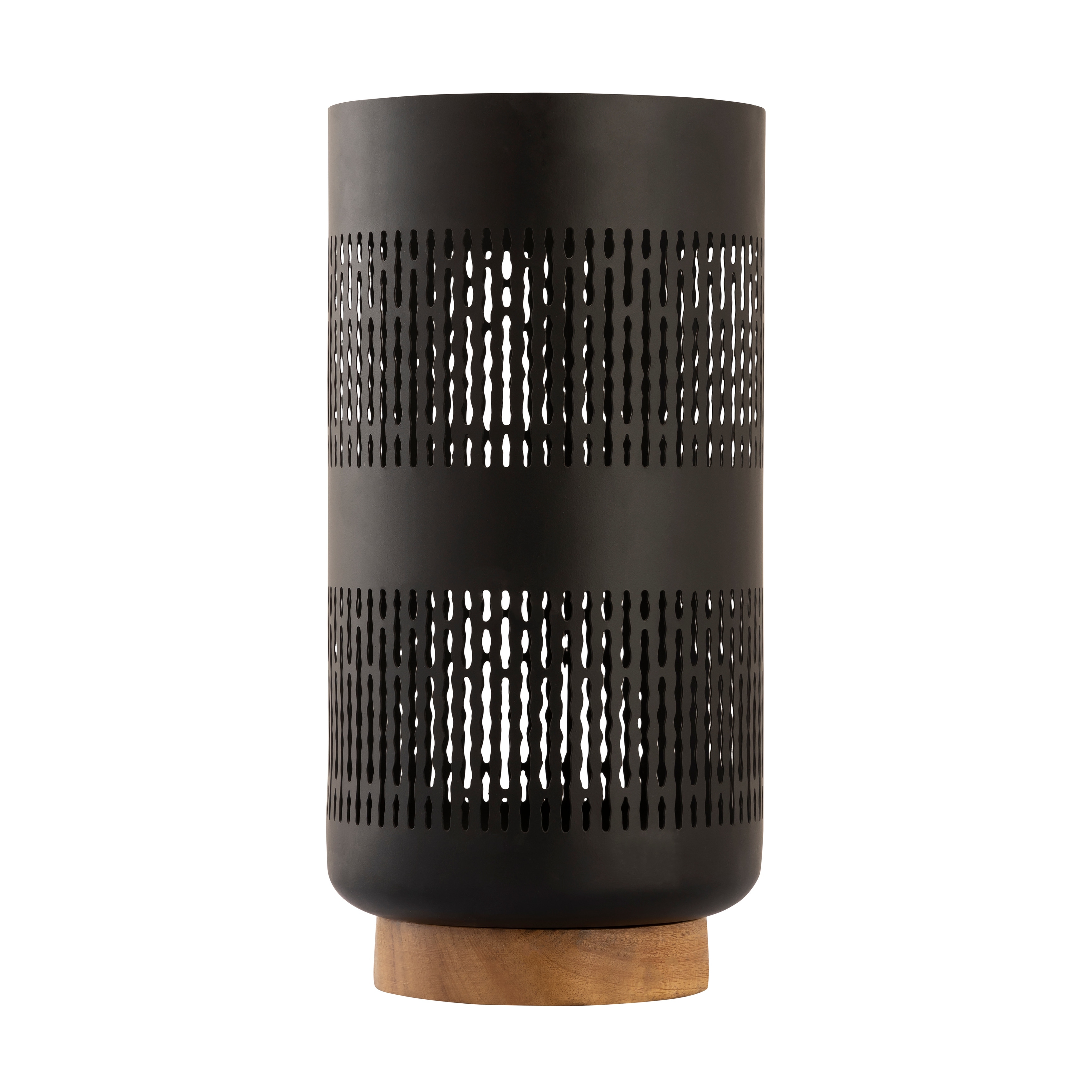 Atlas Terrell Hurricane Metal Candleholder - 14 inch Tall