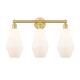 Option Cased Matte White / Satin Gold