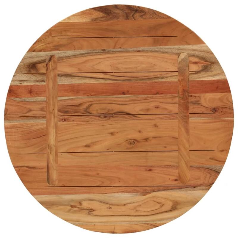 vidaXL Table Top Replacement Coffee Dining Room Furniture Round Solid Wood