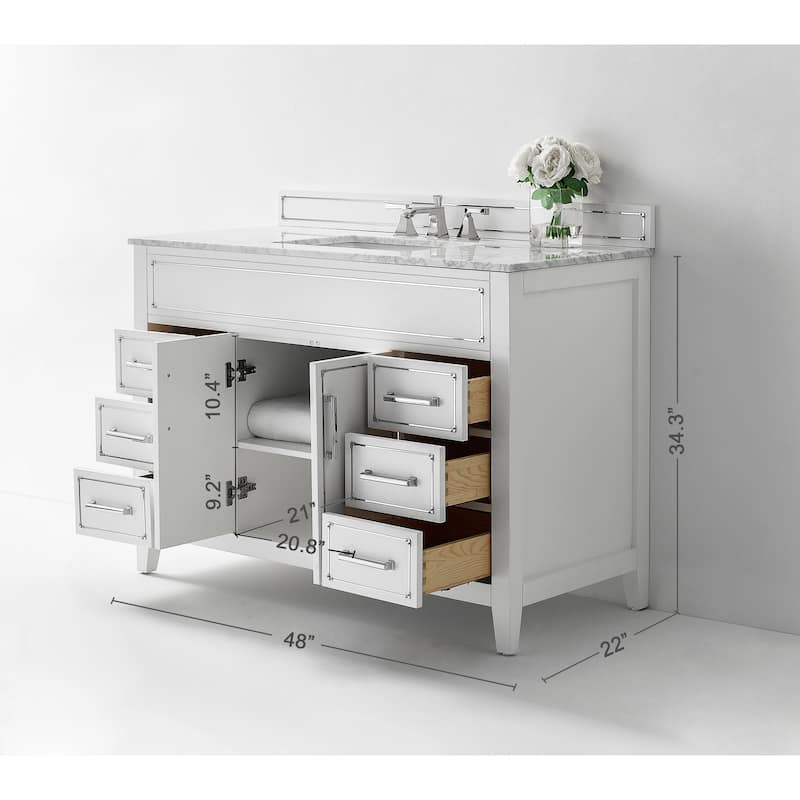 Ancerre Designs Aspen Bathroom Vanity Set
