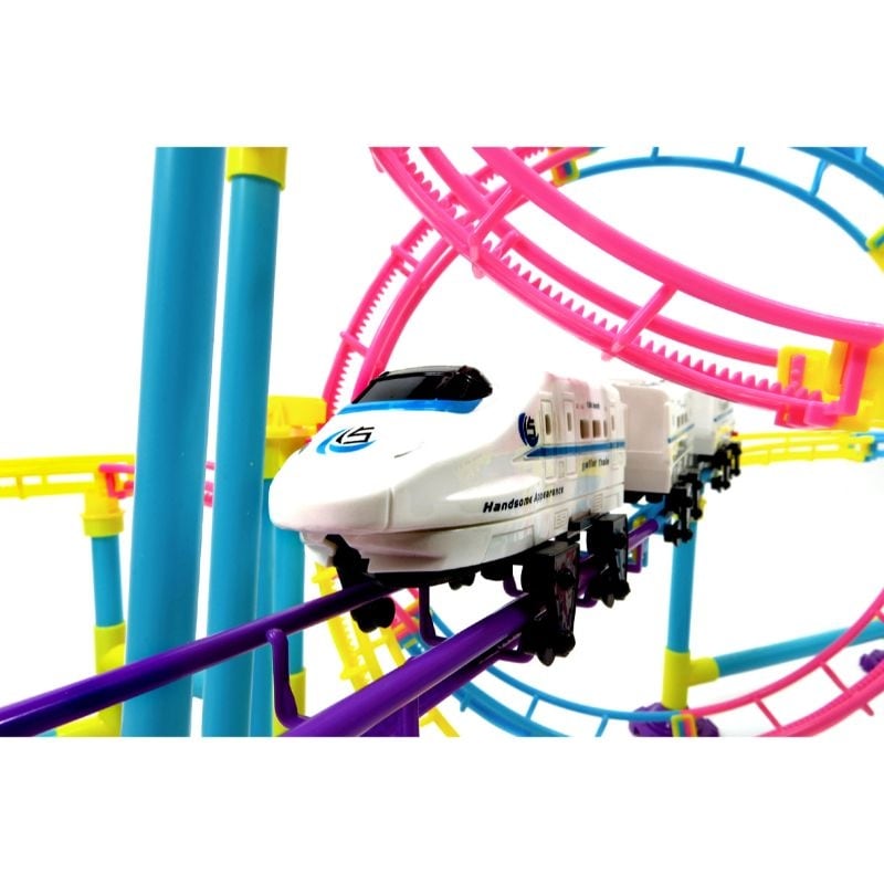 train roller coaster toy