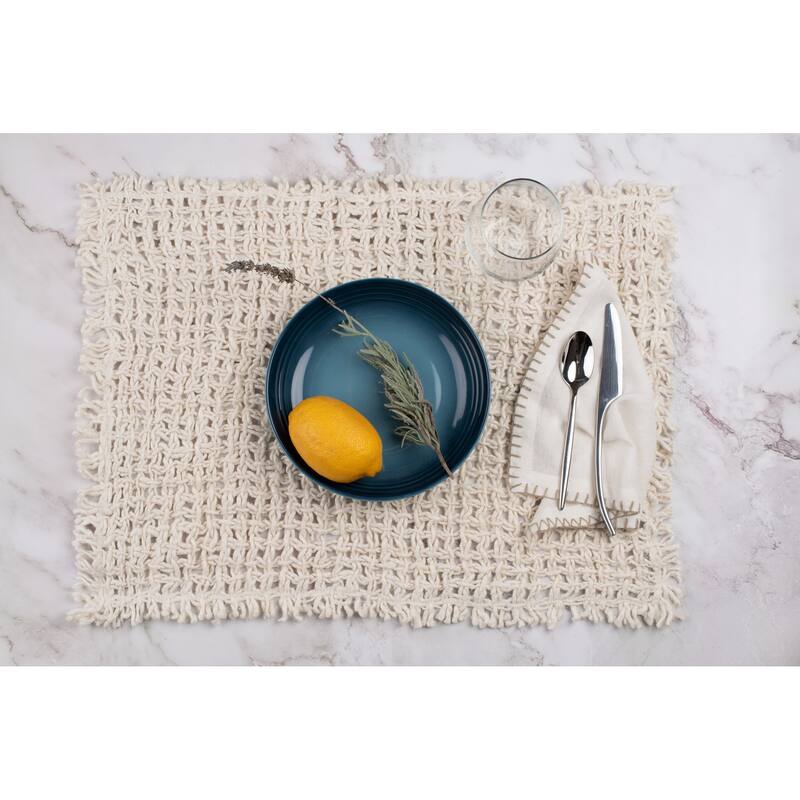 Brody, Linen, Dinner Napkin Set (Set of 4)