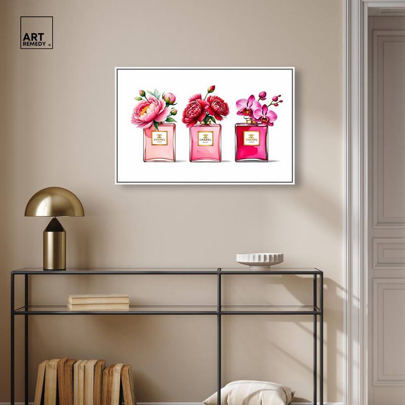 Fragrant Florals Canvas by Art Remedy