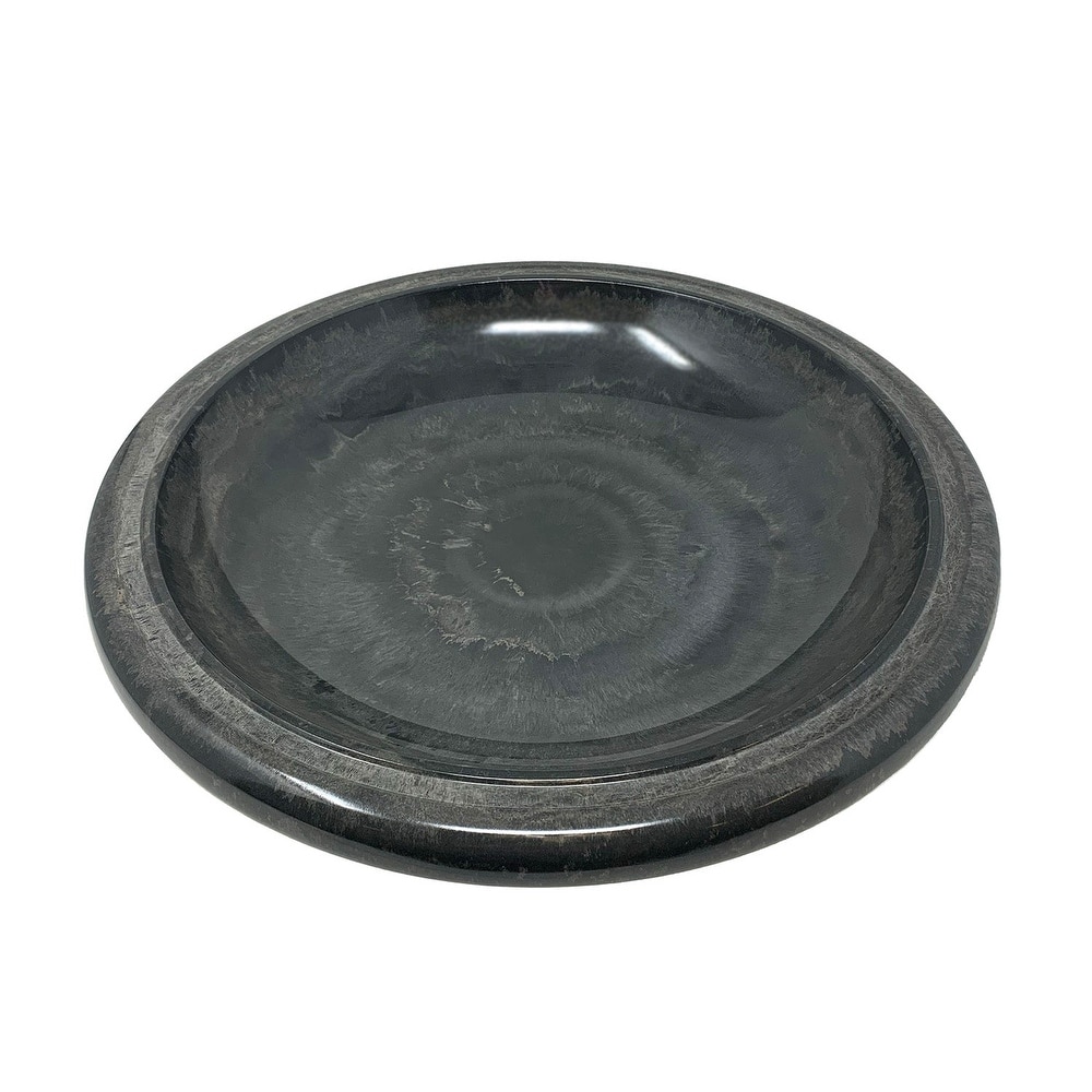 19" Dia Fiber Clay Birdbath Tops