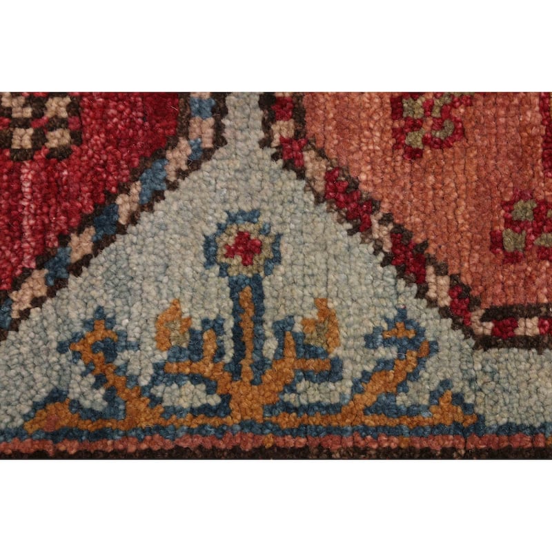 ECARPETGALLERY Hand-knotted Jules Serapi Light Blue Wool Rug - 8'0 x 9'10