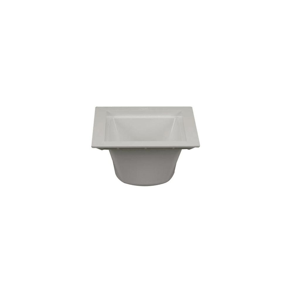 Shop Proflo Pf42855 12 X 12 Pvc Floor Sink White Overstock 15079688