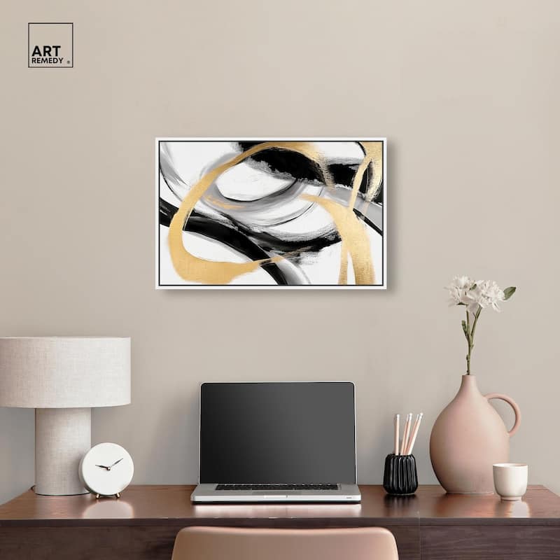 Midas Arc I Canvas by Art Remedy