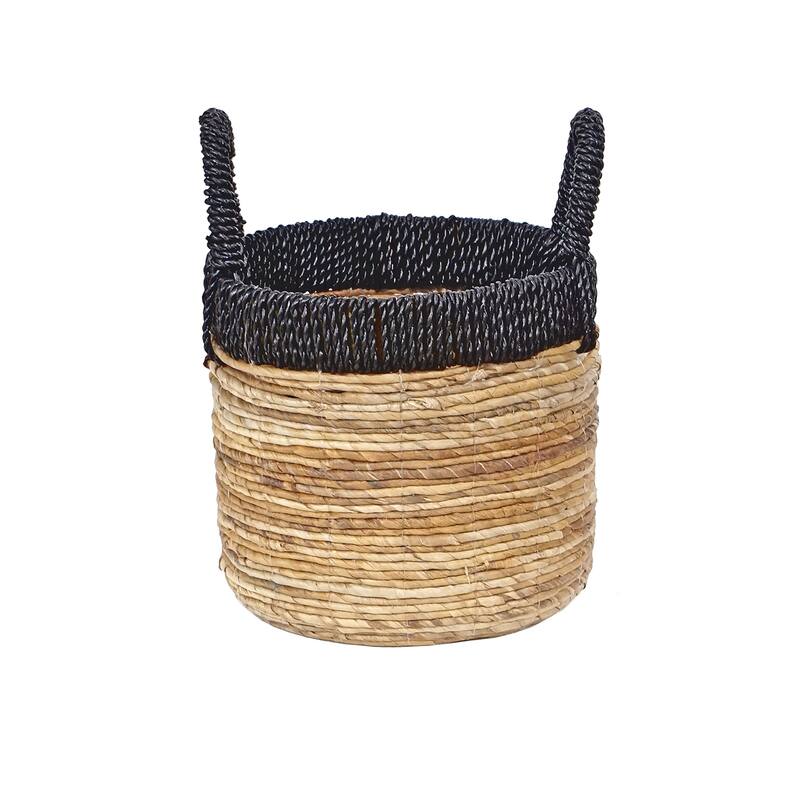Elk Home Holset Natural Natural Materials 15 Inch Wide Basket