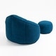 preview thumbnail 100 of 101, Microfiber High-Density Foam Bean Bag Lounge Chairs with Removable Footrest