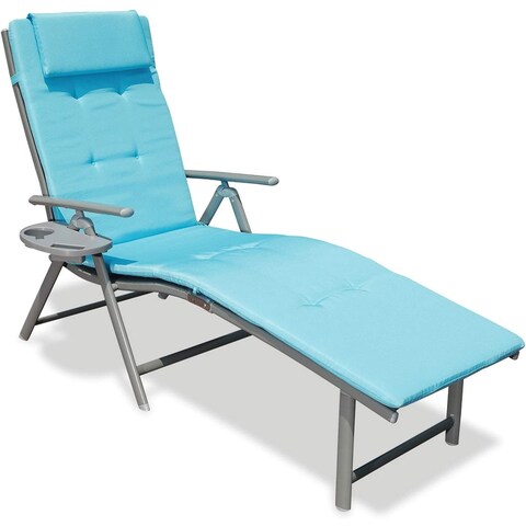 Aluminum folding single recliner