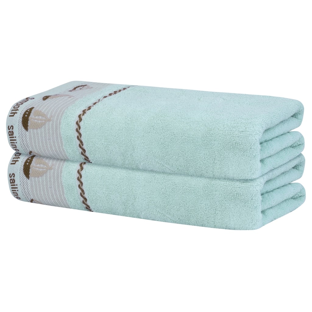 2 Pack Oversized Bath Towel Set, Highly Absorbent Quickdry and Lightweight Towels for Gym Pool 28" x 56"