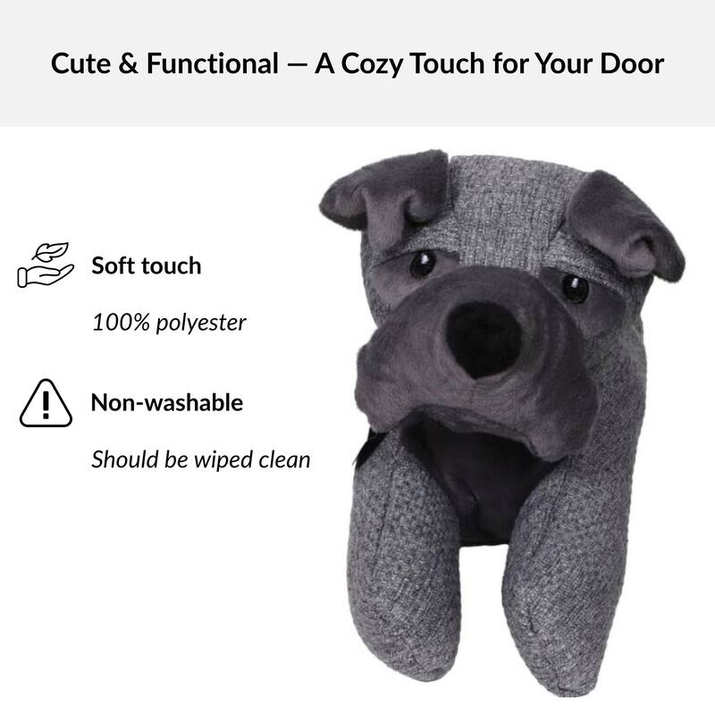 Dog-Shaped Draft Stopper 35 Inches