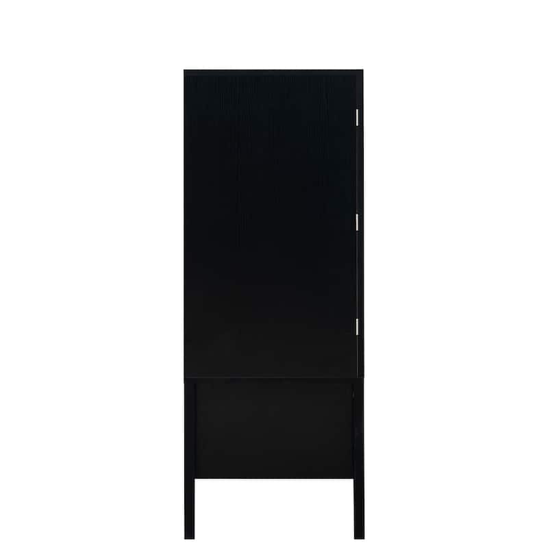 Wooden Cabinet Sideboard with Wine Racks