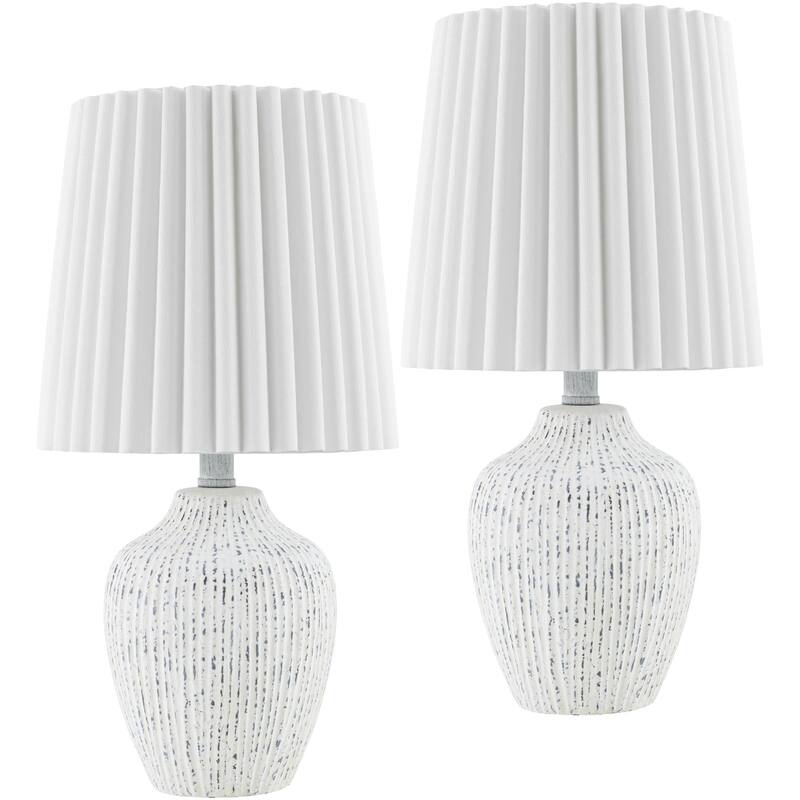 Livabliss Pines Global Accent Table Lamp (Set of 2)