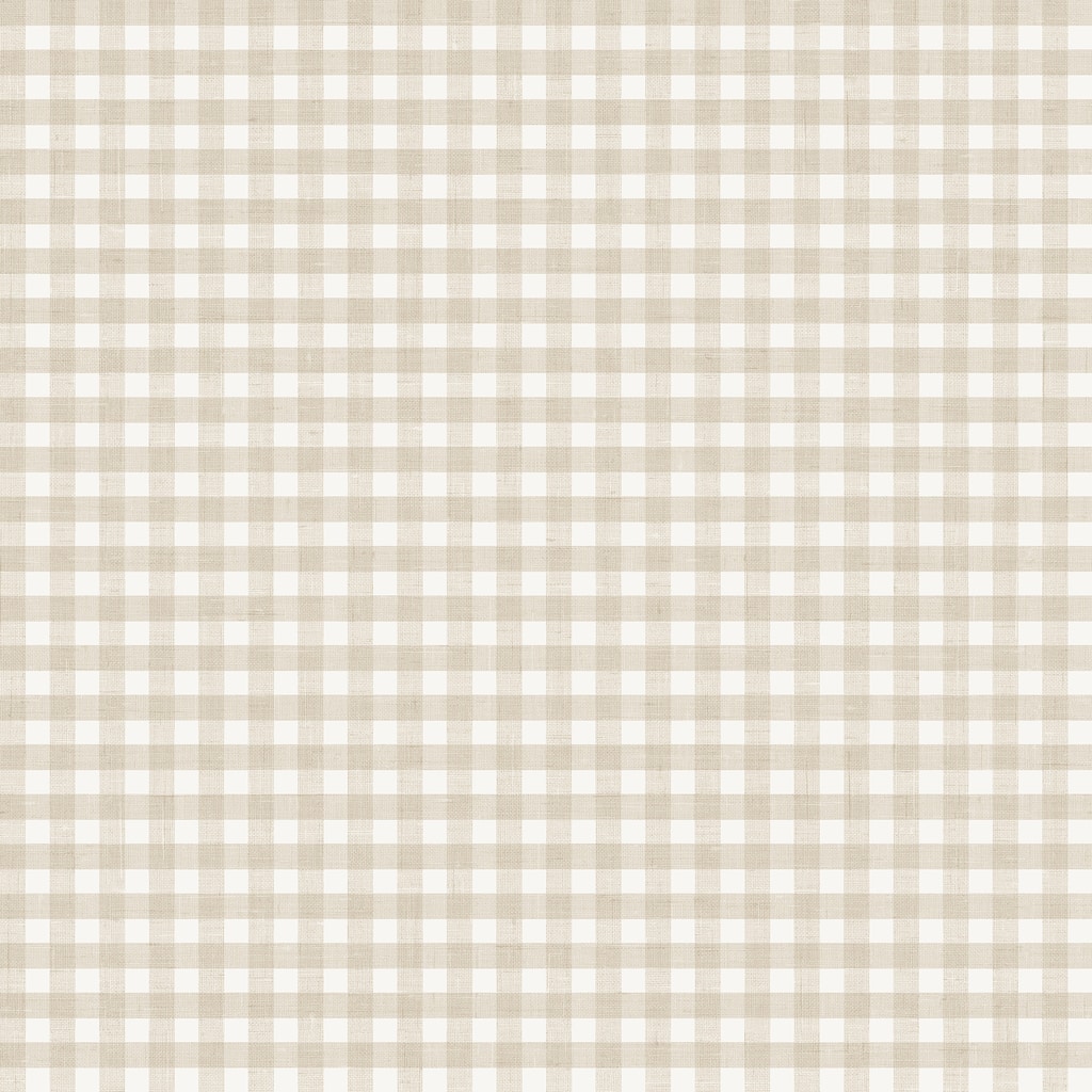 Galerie Wallcoverings Cottage Chic Small Check Plaid ECODECO Material Matte Wallpaper Roll - 33 feet x 21 inches