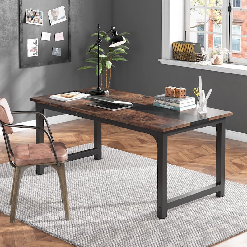 63" Modern Computer Desk for Home Office