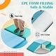 preview thumbnail 22 of 34, Soft Climb and Crawl Foam Playset, Safe Soft Foam Nugget Block