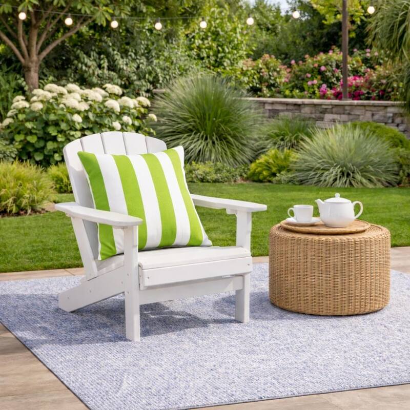 2 Pack Outdoor Throw Pillows,Waterproof & Fade-Resistant Patio Cushions-Soft & Comfortable Decorative Pillow Covers(18"x18")