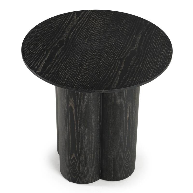 Modrest Dolph Modern Black Ash End Table