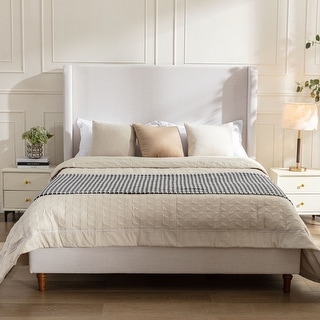 Harper Tall Headboard Upholstered Bed