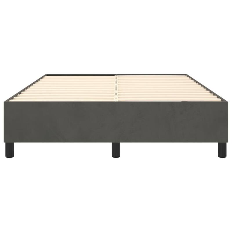 vidaXL Bed Frame Box Spring Platform Bed Mattress Foundation Bedroom Velvet