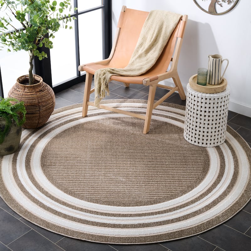 SAFAVIEH Cabana Pratima Indoor/Outdoor Waterproof Patio Backyard Rug