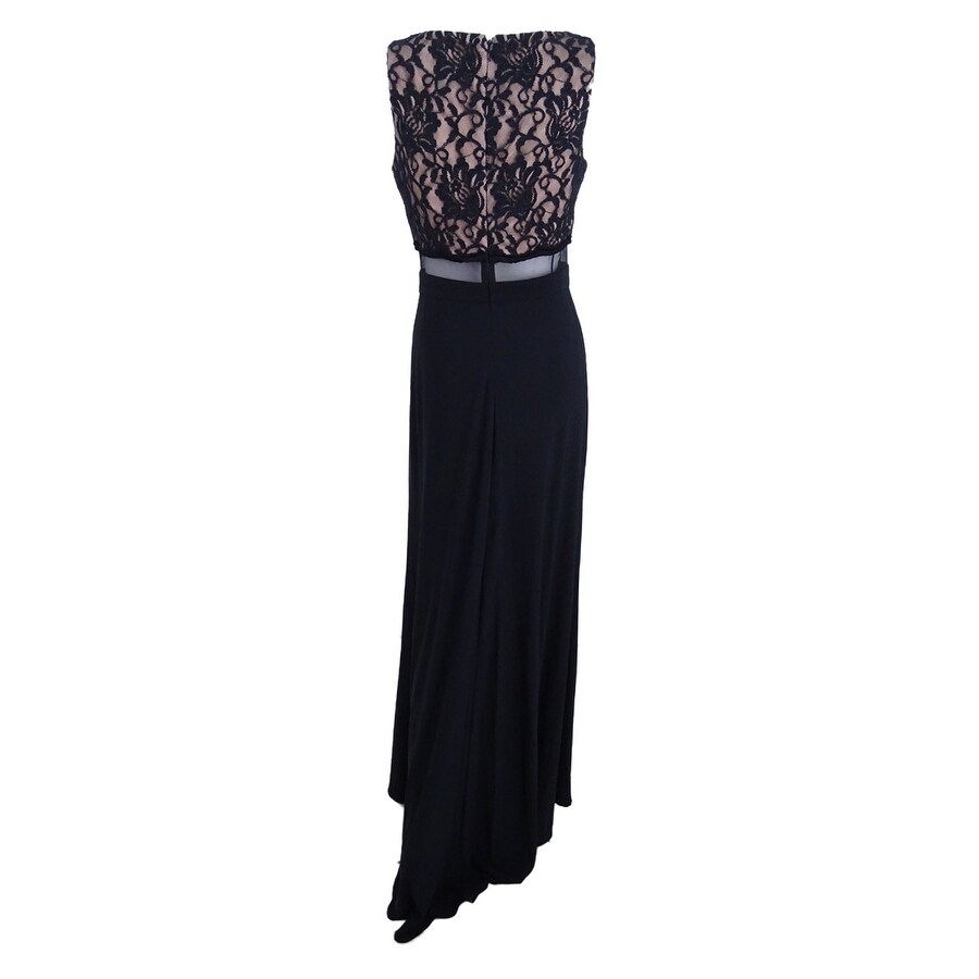 black one piece gown