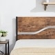 preview thumbnail 9 of 23, VECELO Twin Size Kids Bed Industrial Platform Bed Frame with Wood Headboard,Twin Size Bed Set of 2