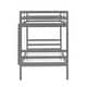 preview thumbnail 29 of 41, Twin Bunk Bed,Wooden,High Guardrail,Ladder,Kids Teens,Dorm Guest