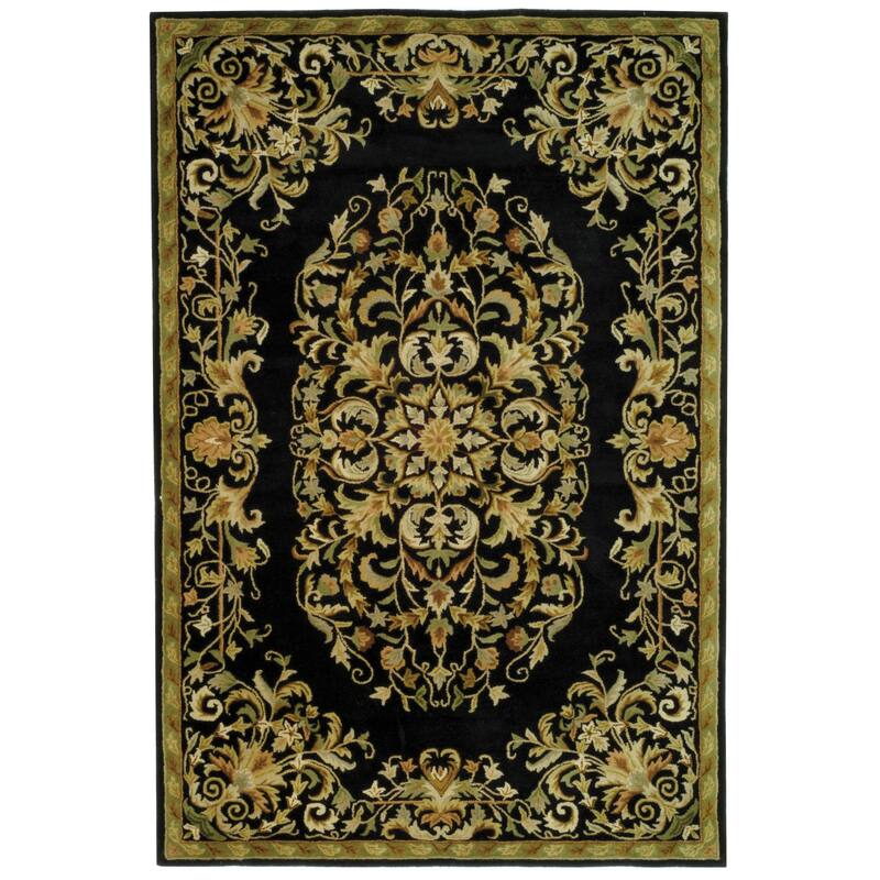 SAFAVIEH Handmade Heritage Hot Air Balloon Traditional Oriental Wool Rug