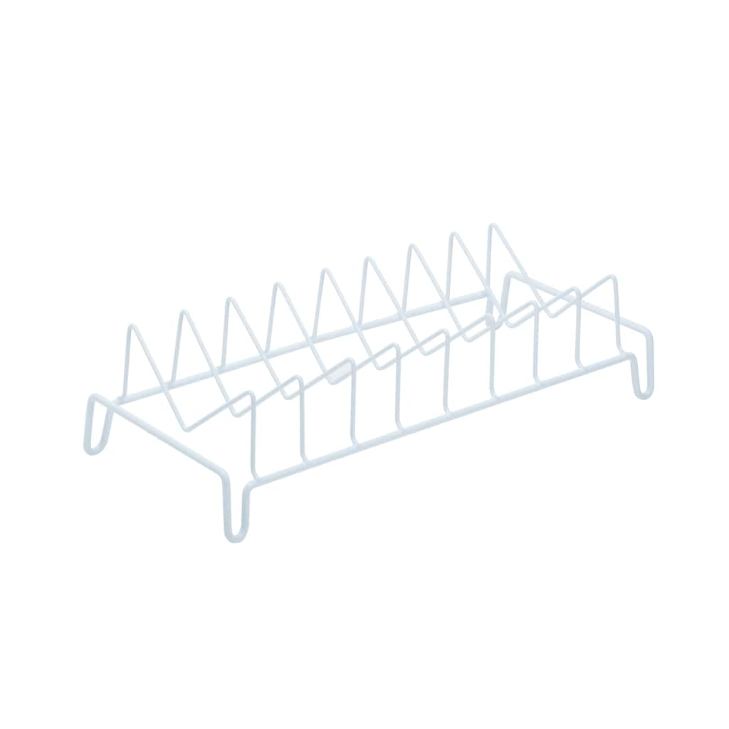 Kitchen Details Lid Organizer in White - 13.98" x 6.69" x 5.51"