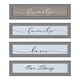 preview thumbnail 18 of 27, Kate and Laurel Bordeaux Expression Gallery Wall Kit