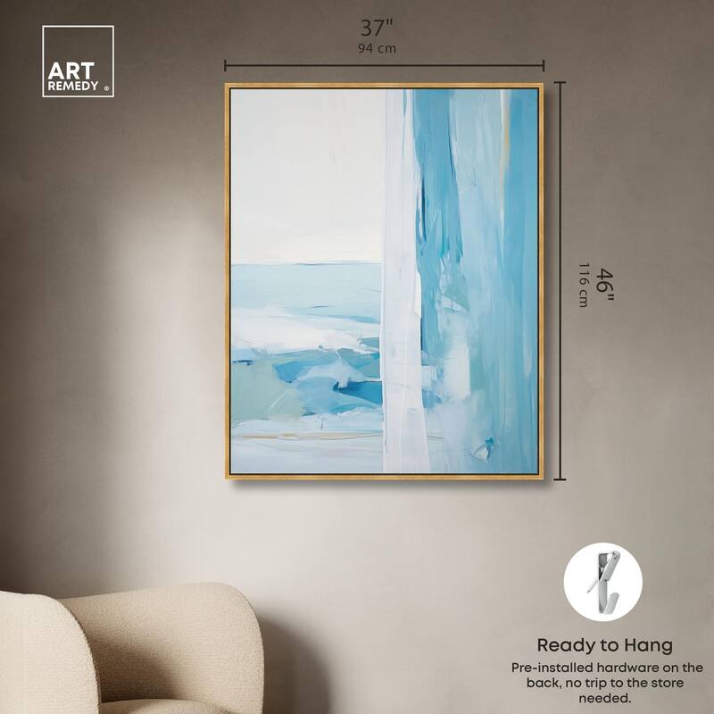 Transcendent Tides II Canvas by Art Remedy
