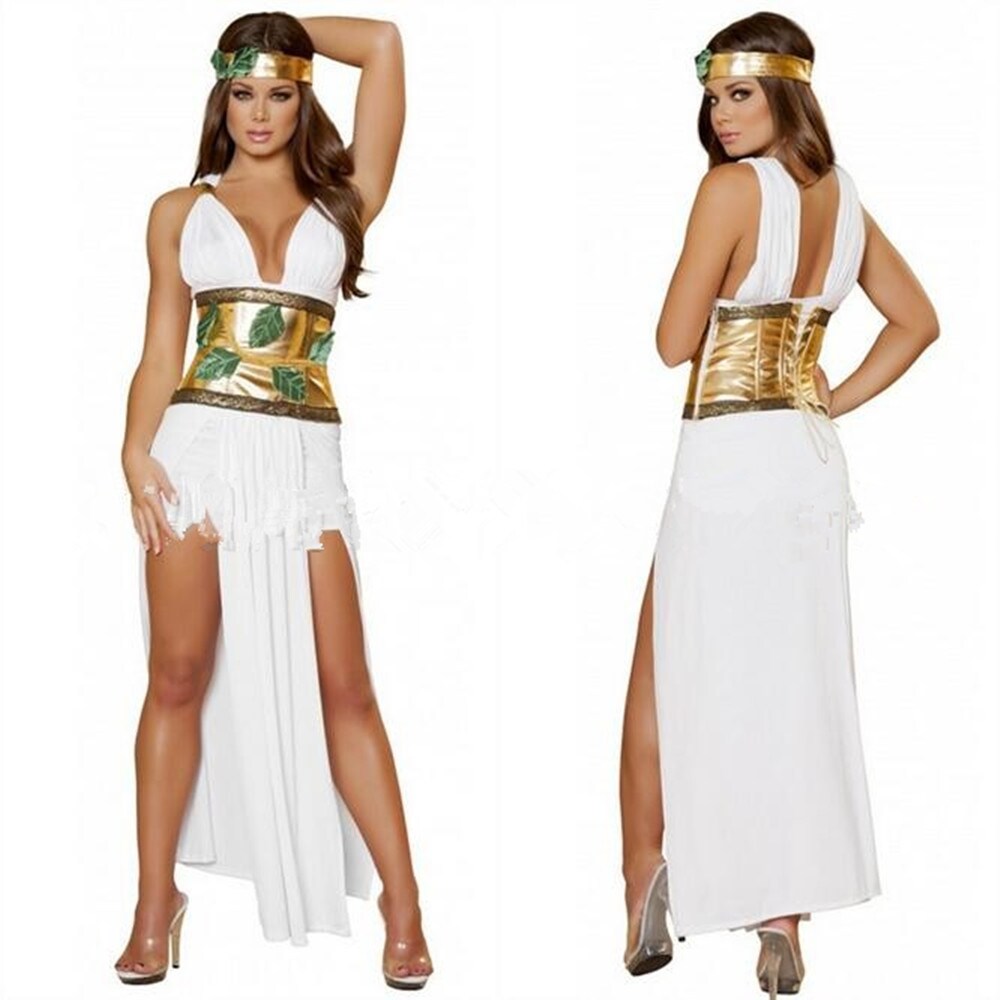 Shop Sexy Egypt Queen Dress Roma Greek Divine Goddess Women