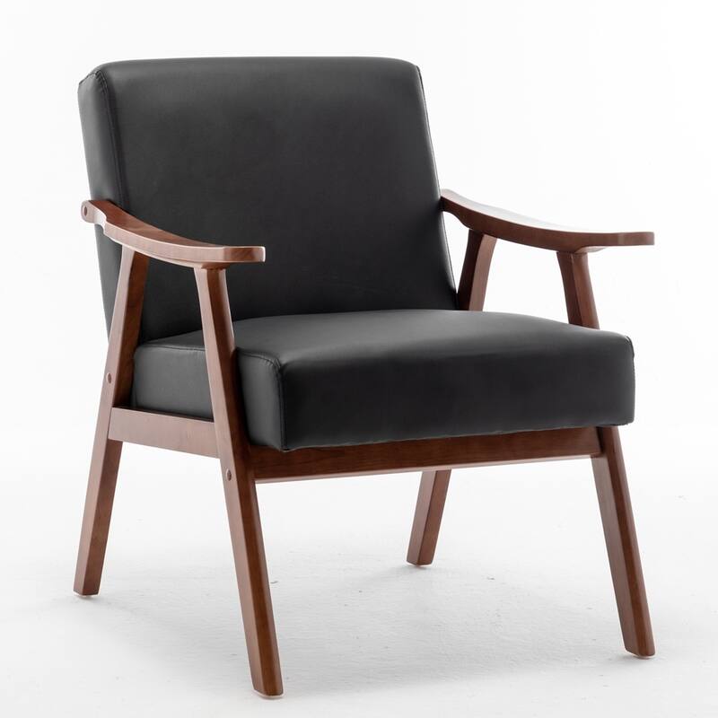 Living Room Solid Wood Accent Chair Wingback Chair
