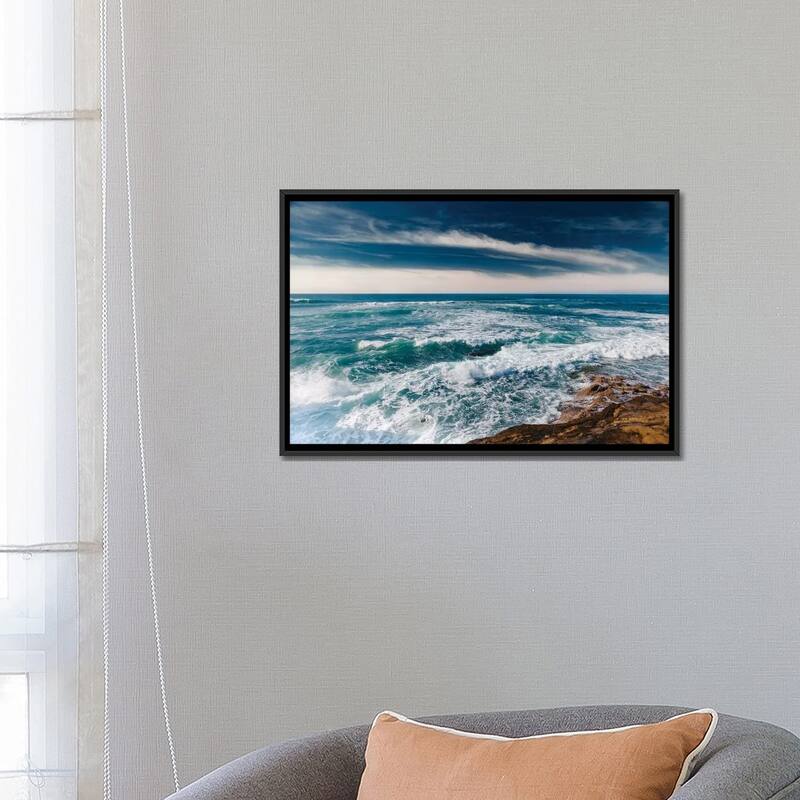 iCanvas "Sunset Cliffs San Diego II" by Bethany Young Framed Canvas Print