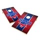 preview thumbnail 1 of 4, Vintage SMU Mustangs 2x4 Tailgate Cornhole Boards Include Carrying Case