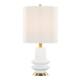 Option Matte White Polyresin/White Linen