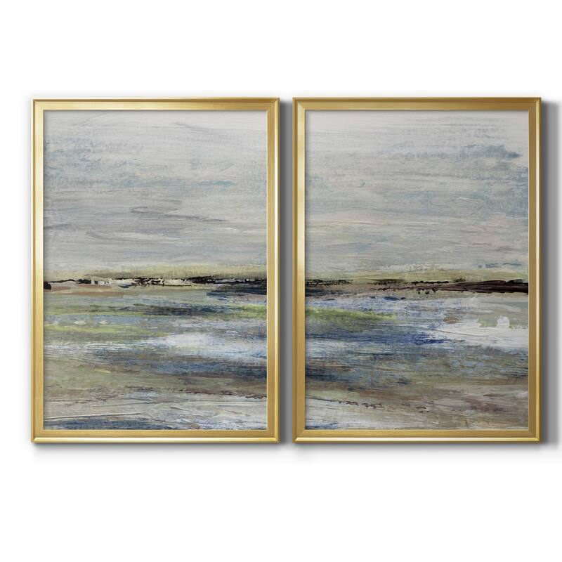 Wetlands I Premium Framed Print - Ready to Hang - Multi-Color - 18.5X24.5 - Gold
